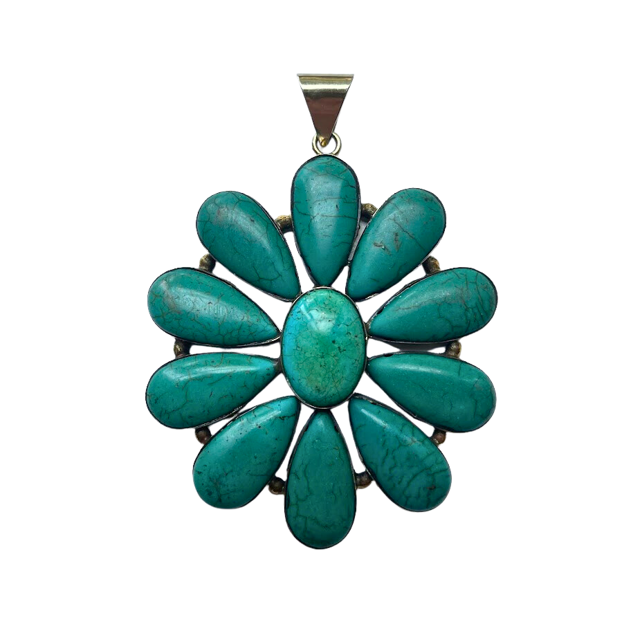 Large Turquoise Pendant