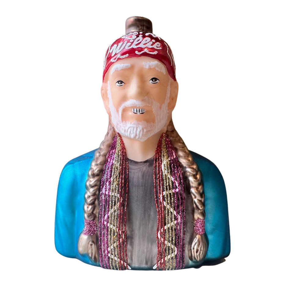 Willie Nelson Ornament – Briscoe Museum Store