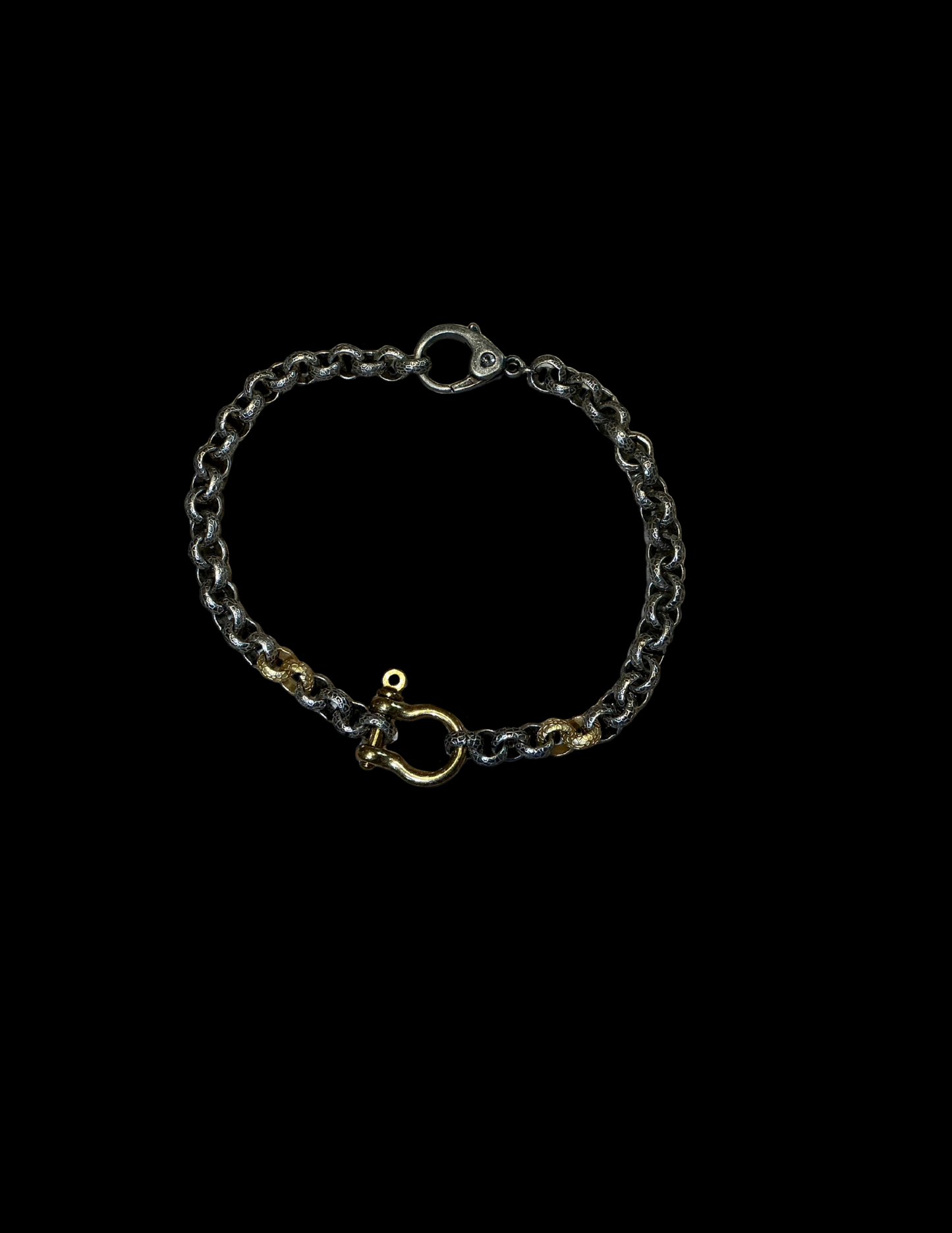 V2 Mixed Shackle Necklace