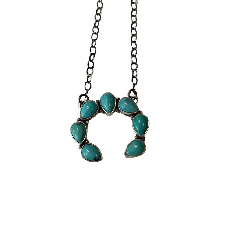 Turquoise Naja Pendant Necklace