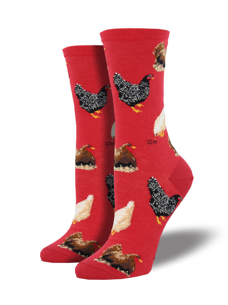 Socks "Hen House" Red