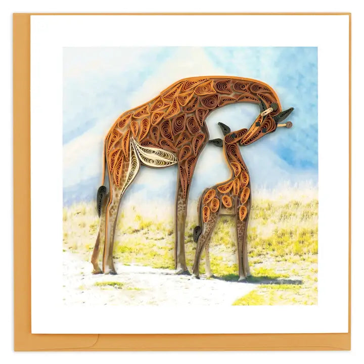 Giraffe Greeting Card