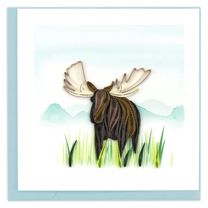 Moose Greeting Card