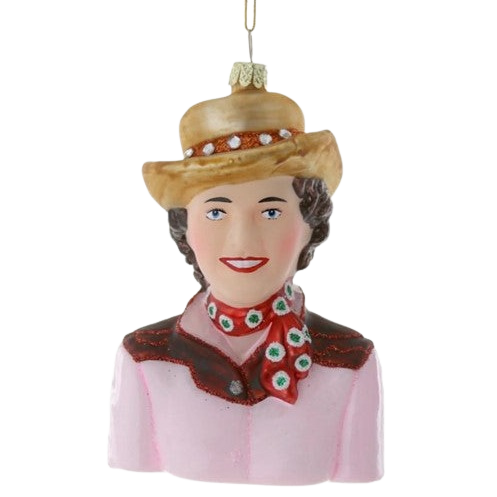 Vintage Cowgirl Ornament