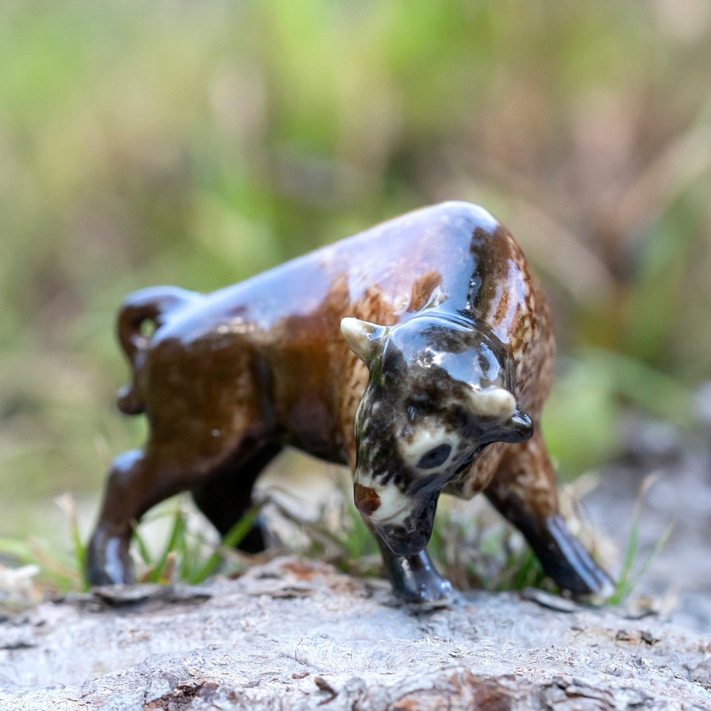 "Prairie" Bison Miniature Figurine