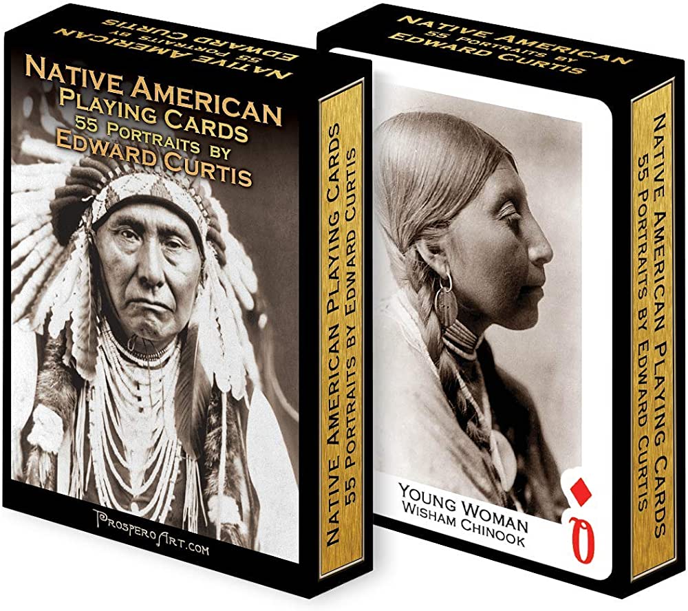 Native American Portrait Playing Cards