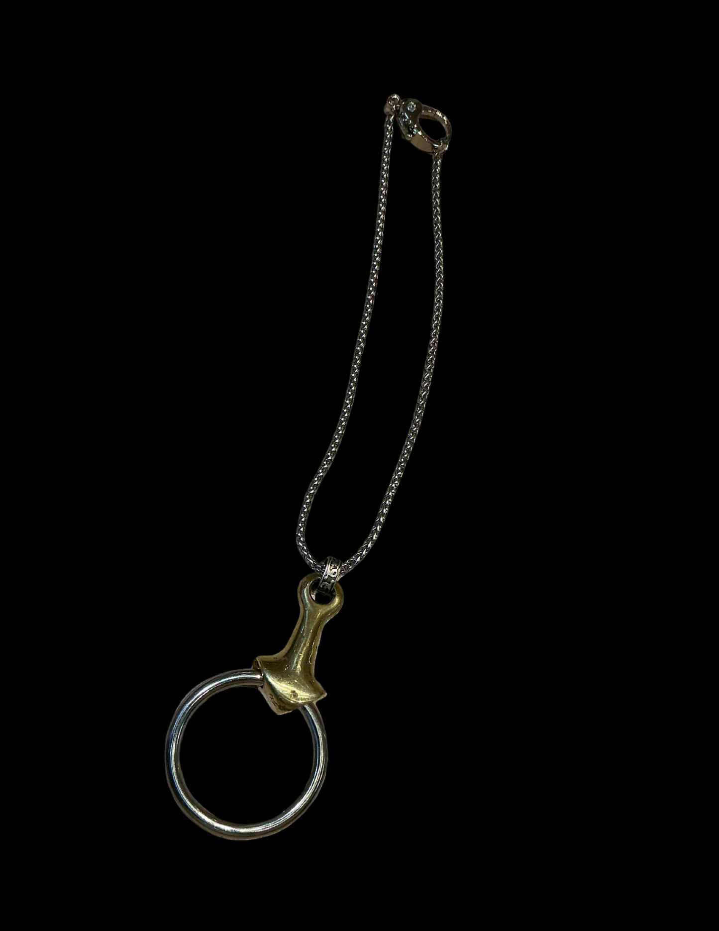 V2 Mixed Pony Bit Necklace