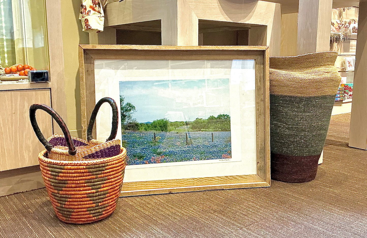 Hill Country Bluebonnets by L. Errol Mullen