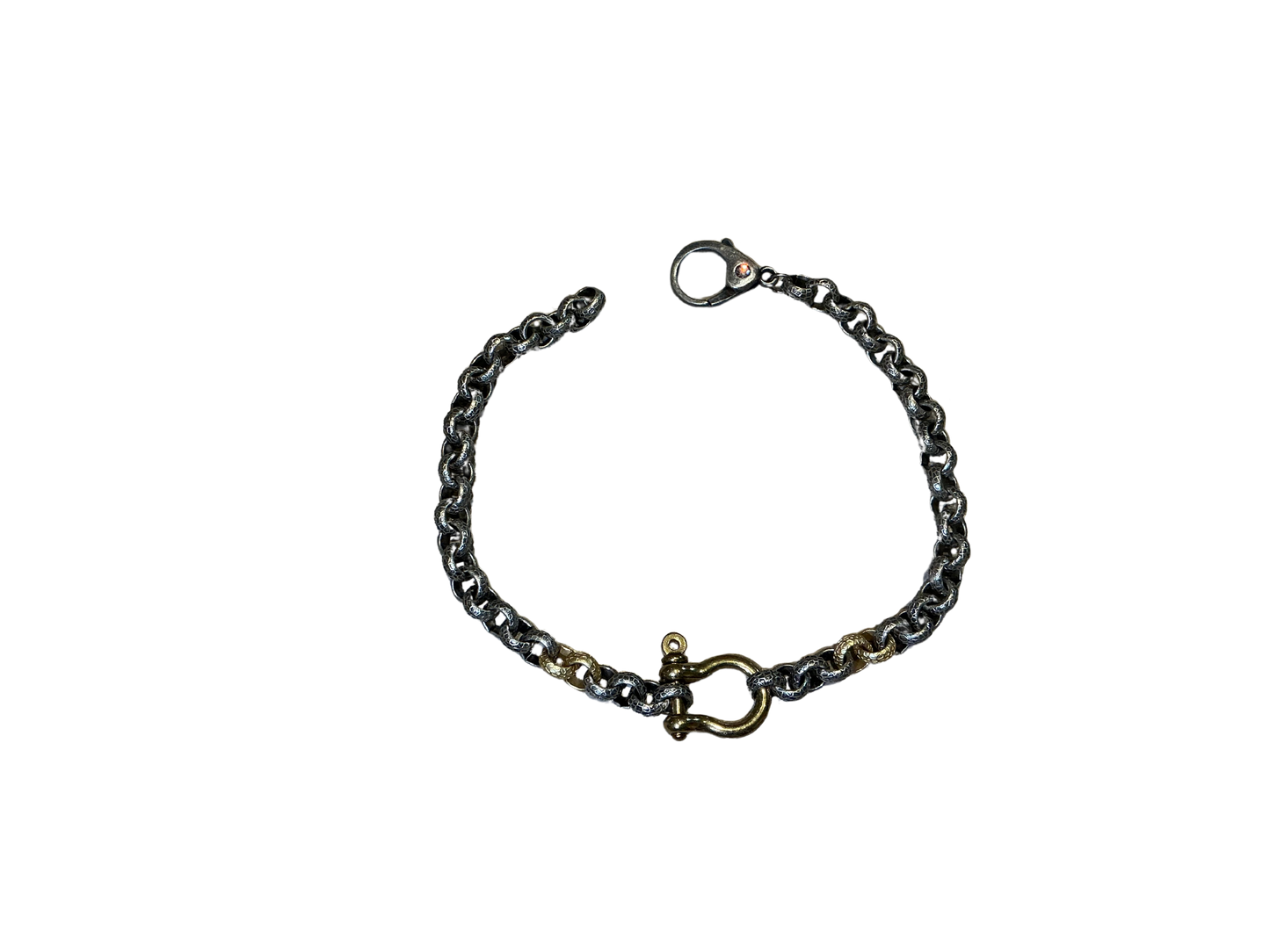 V2 Mixed Shackle Necklace