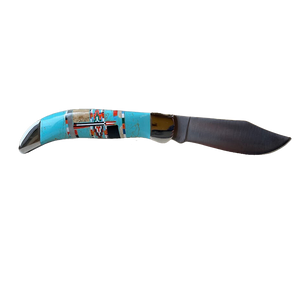 Southwest Turquoise Inlay Knife
