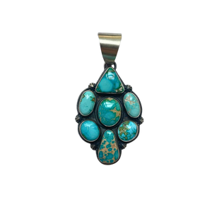 Dave Smith Navajo Sonoran Rose Pendant