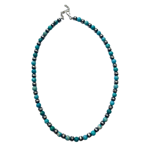 Turquoise and Sterling Silver Necklace