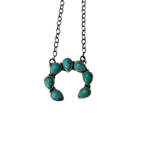 
            
                Load image into Gallery viewer, Turquoise Naja Pendant Necklace
            
        