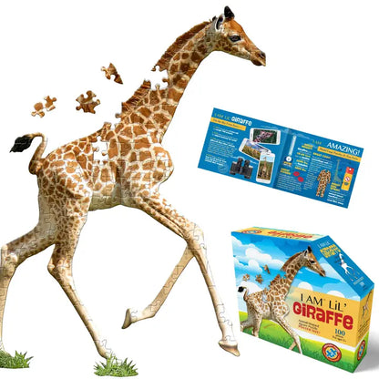 I Am Lil Giraffe 100 Piece Jigsaw Puzzle