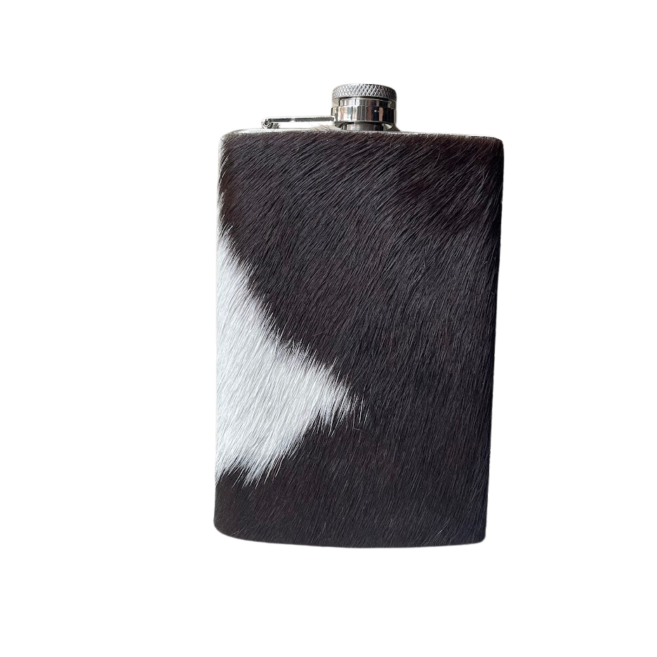 10 oz Cowhide Flask