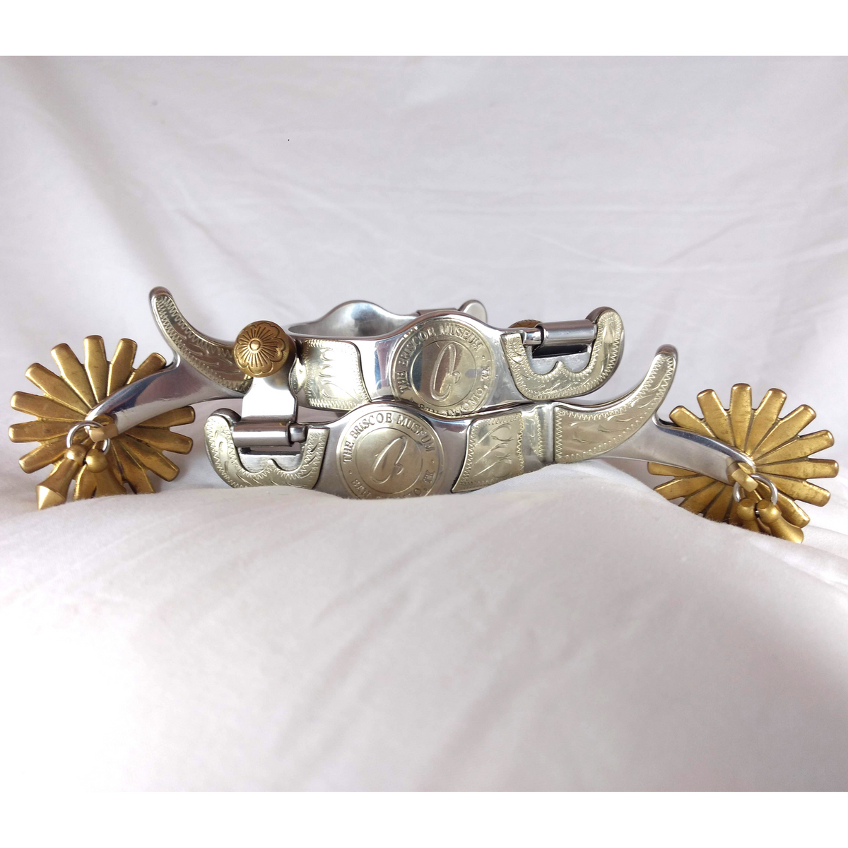 Spur Set Briscoe Western Spur Set – Hendler Family Museum Store