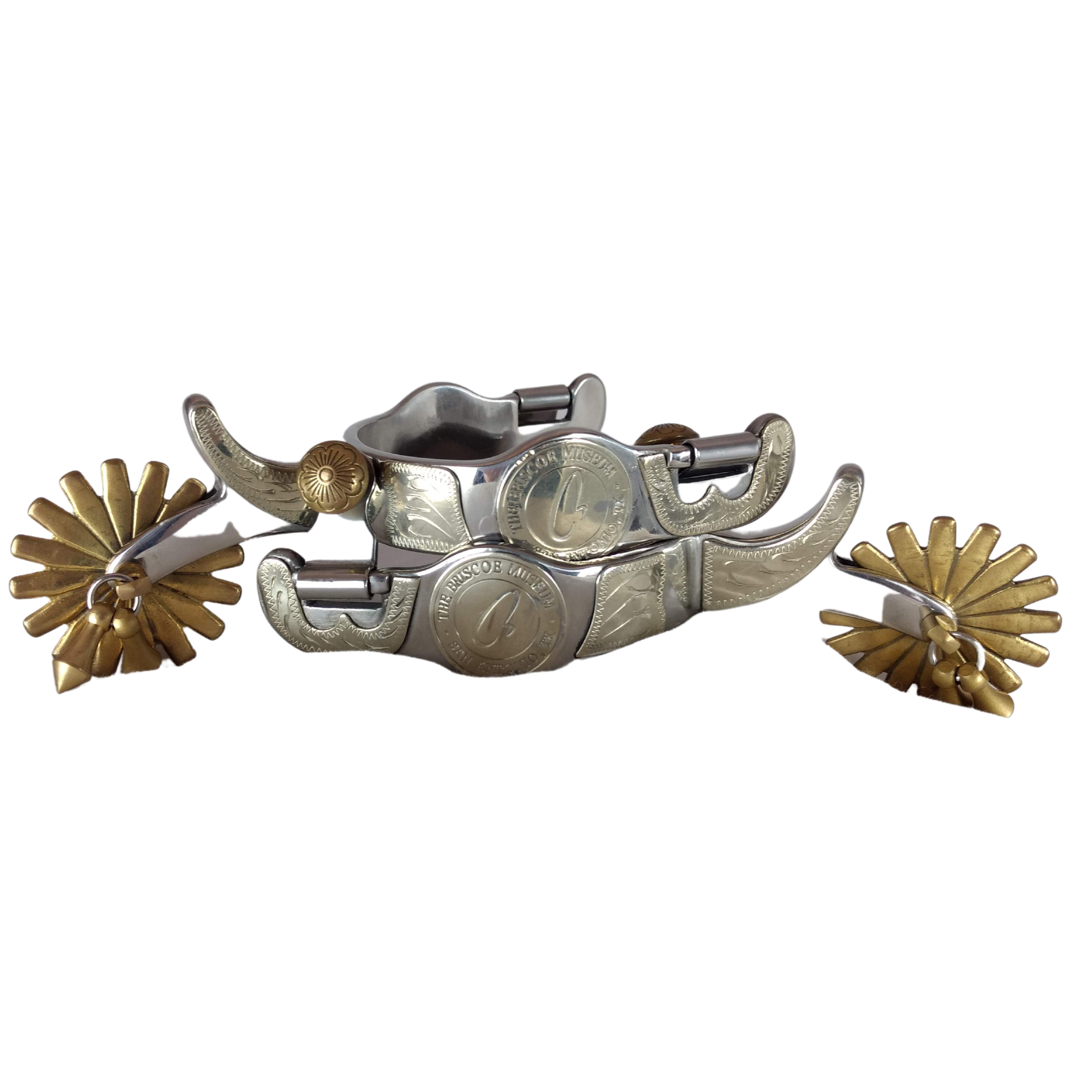 Spur Set Briscoe Western Spur Set – Hendler Family Museum Store