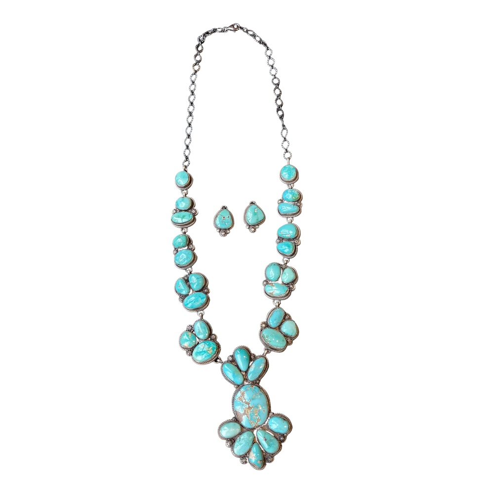 
            
                Load image into Gallery viewer, J. James Kingman Turquoise Necklace Set
            
        