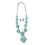 J. James Kingman Turquoise Necklace Set