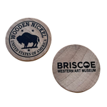 Briscoe Wooden Nickel