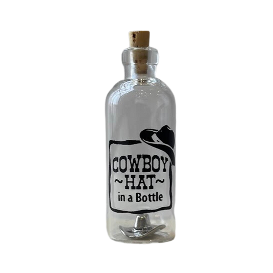 Cowboy Hat in a Bottle