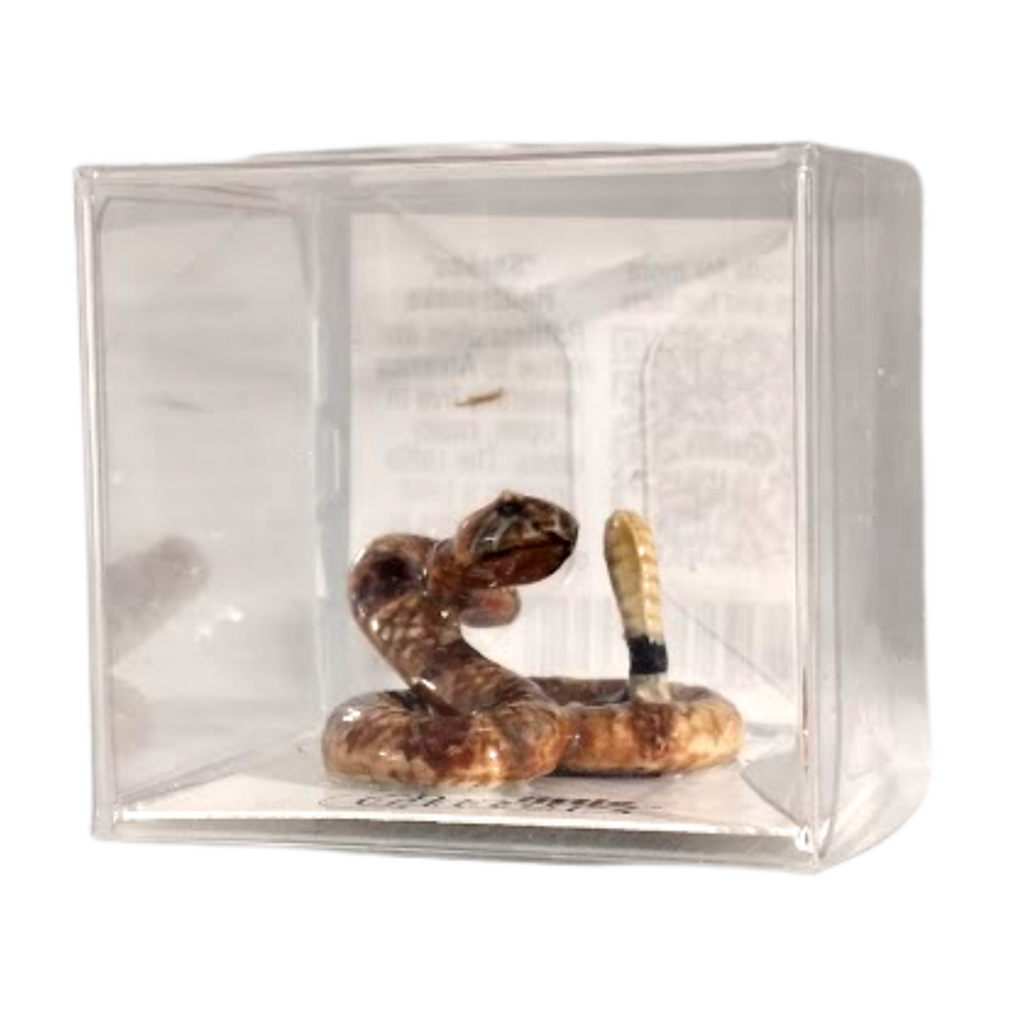 "Shakes" Rattlesnake Miniature Figurine