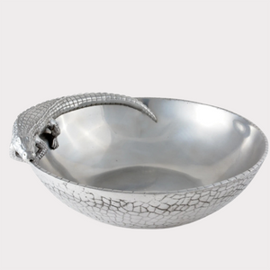 Aligator Figural Bowl