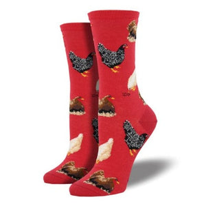 Socks "Hen House" Red