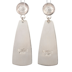
            
                Load image into Gallery viewer, Ricolite and Sterling Silver Earrings by Tim Blueflint
            
        