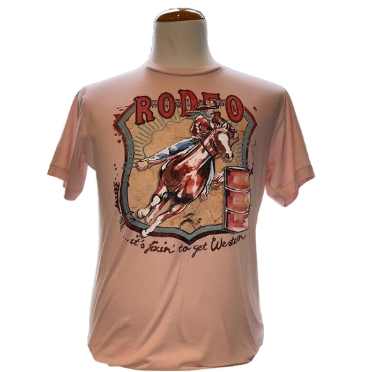 Pink Rodeo Tee Clothing – Briscoe Museum Store