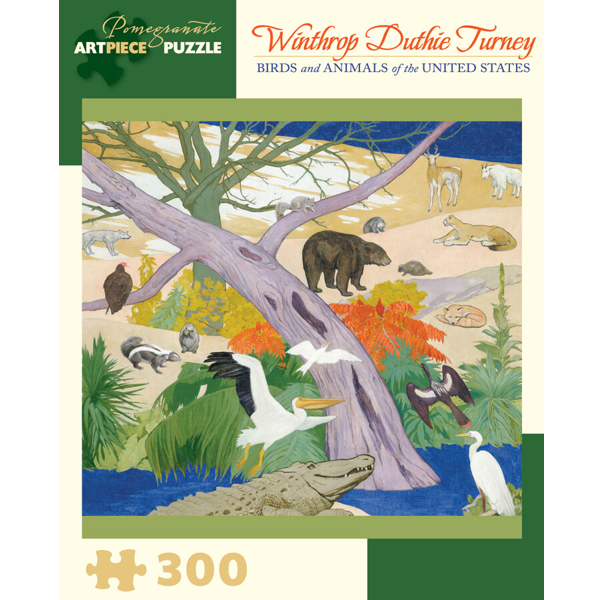 Birds & Animals of the U.S. - 300 piece puzzle