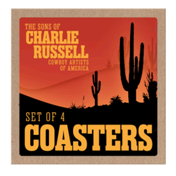Sons of Charlie Russell Coaster Set